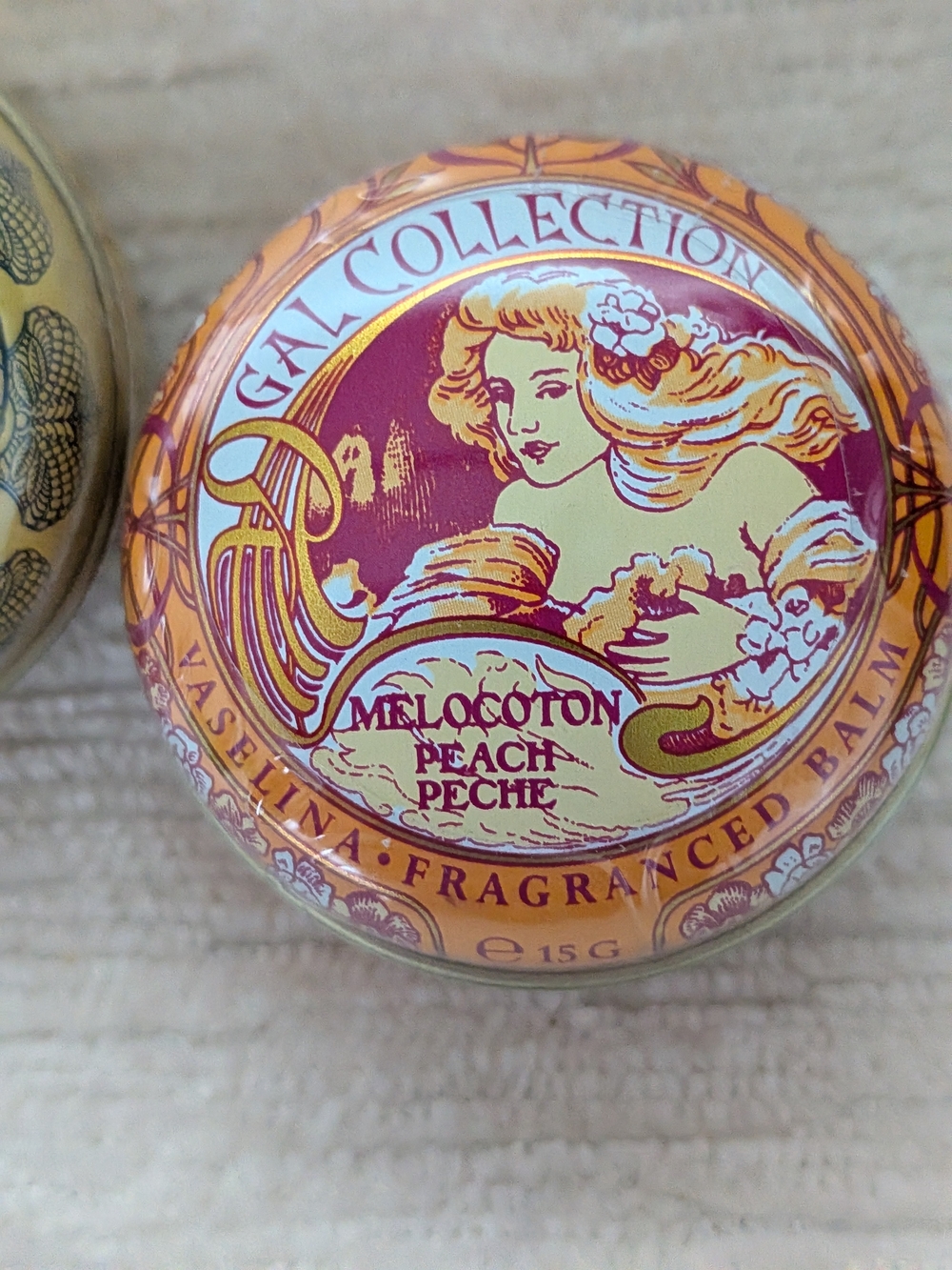 Imported Lip Balms - Set Of Two Peach And Orange From Spain - Picture 2 of 11